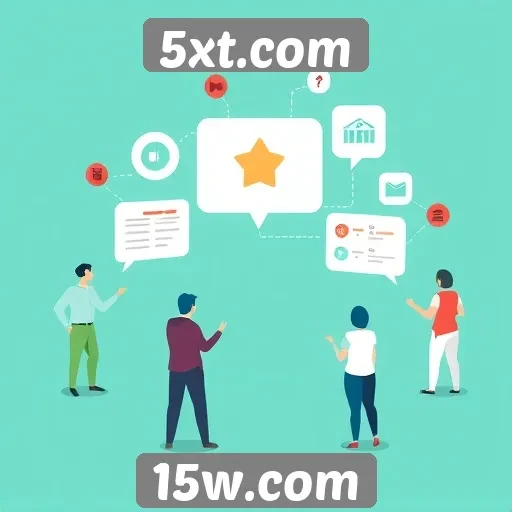 Recursos interativos e comunidade no site 5xt.com